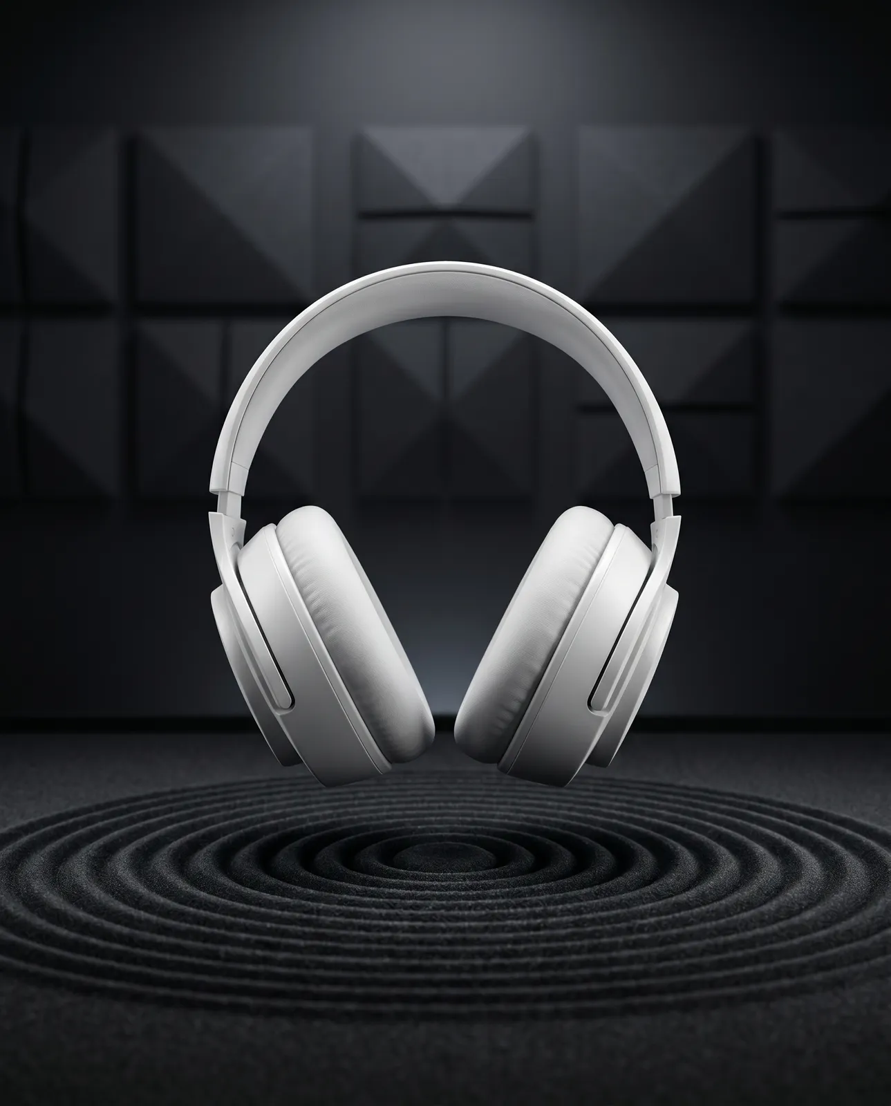 Minimalist Headphones in Zen Studio