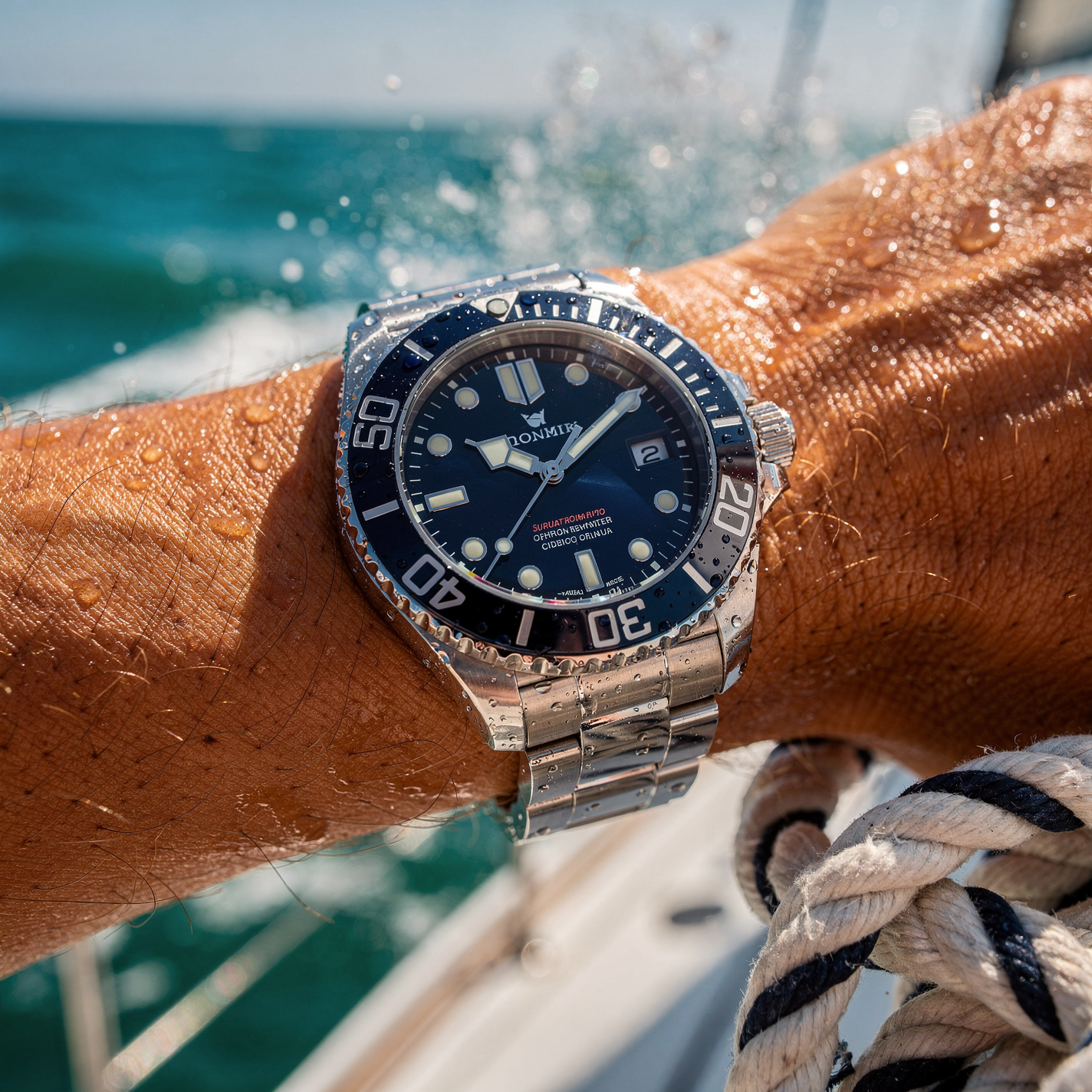 Luxury Diver's Watch Campaign