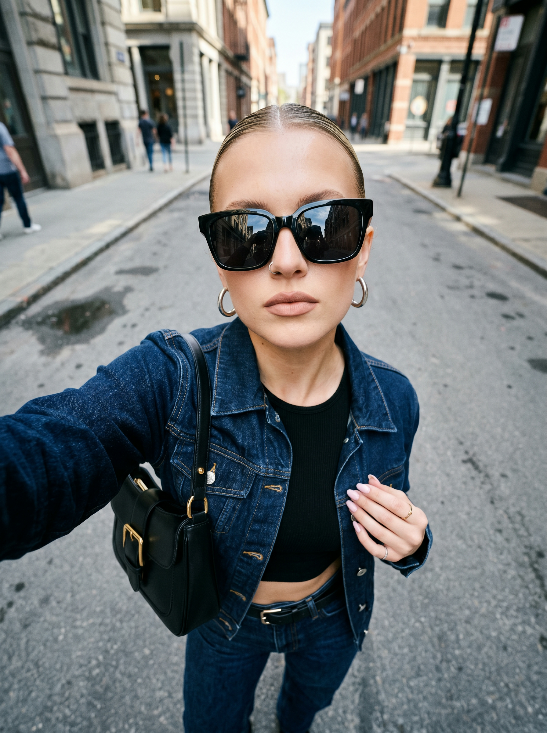 Stylish Urban Selfie