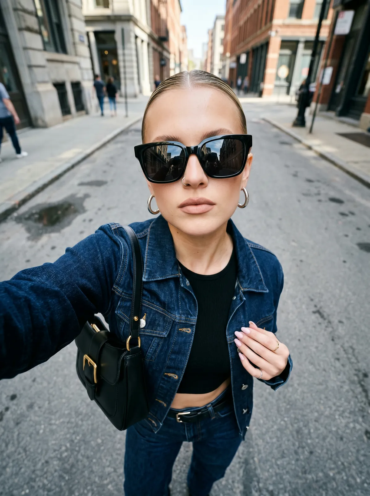 Stylish Urban Selfie