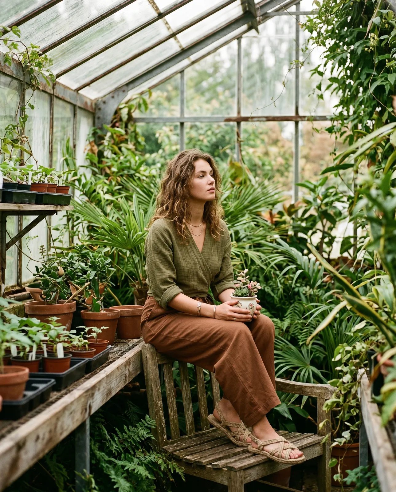 Greenhouse Fashion Editorial