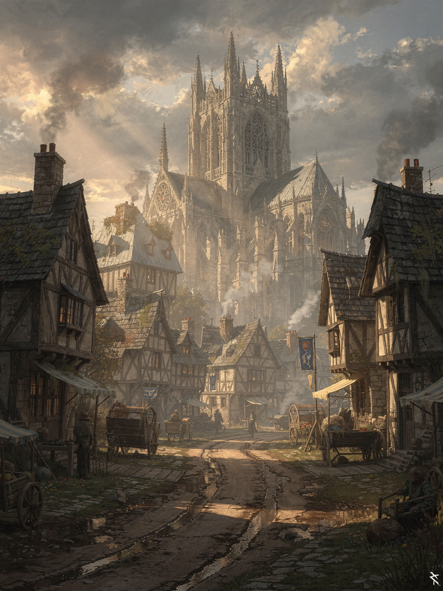 Medieval Cathedral Town