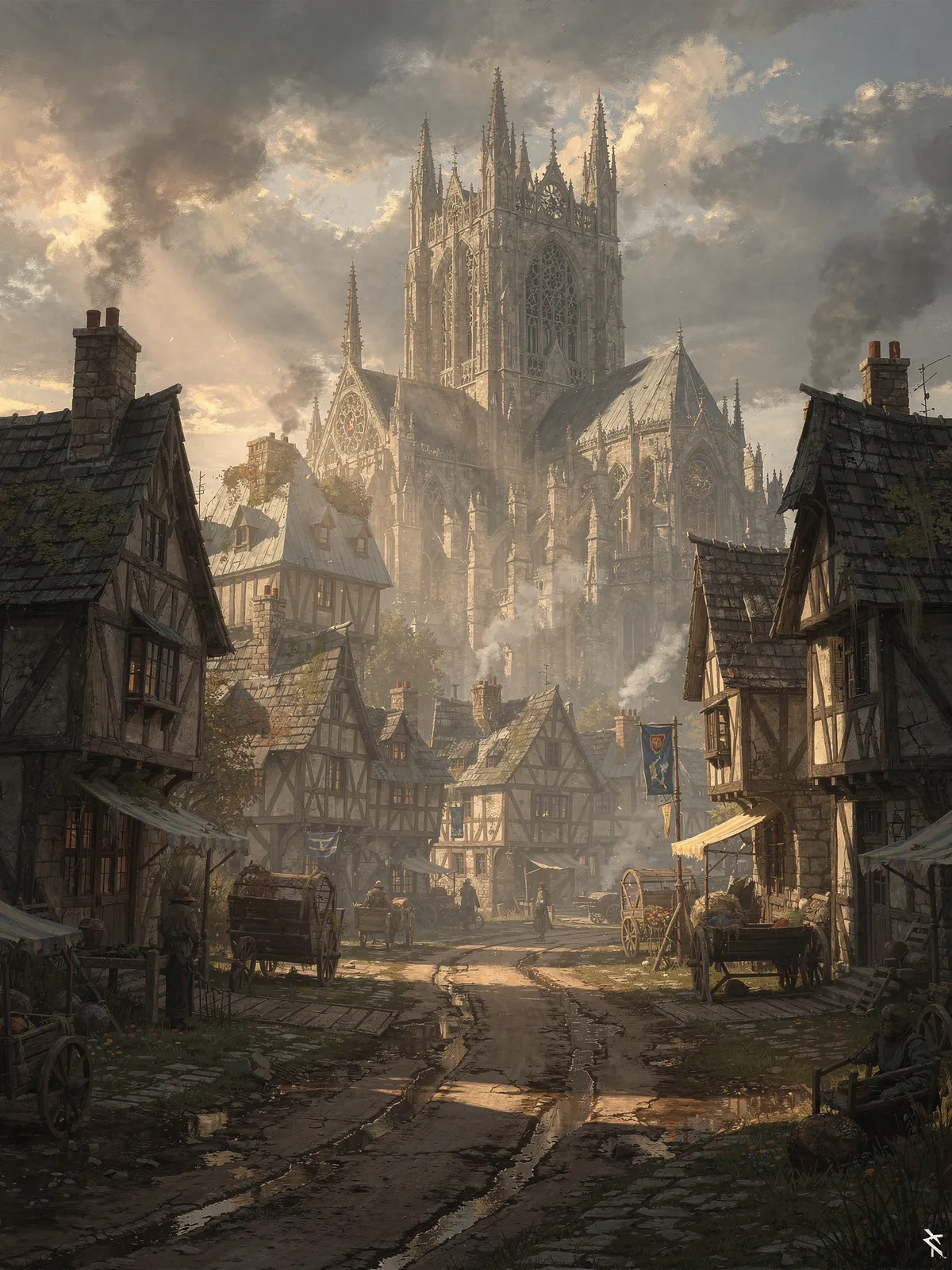 Medieval Cathedral Town