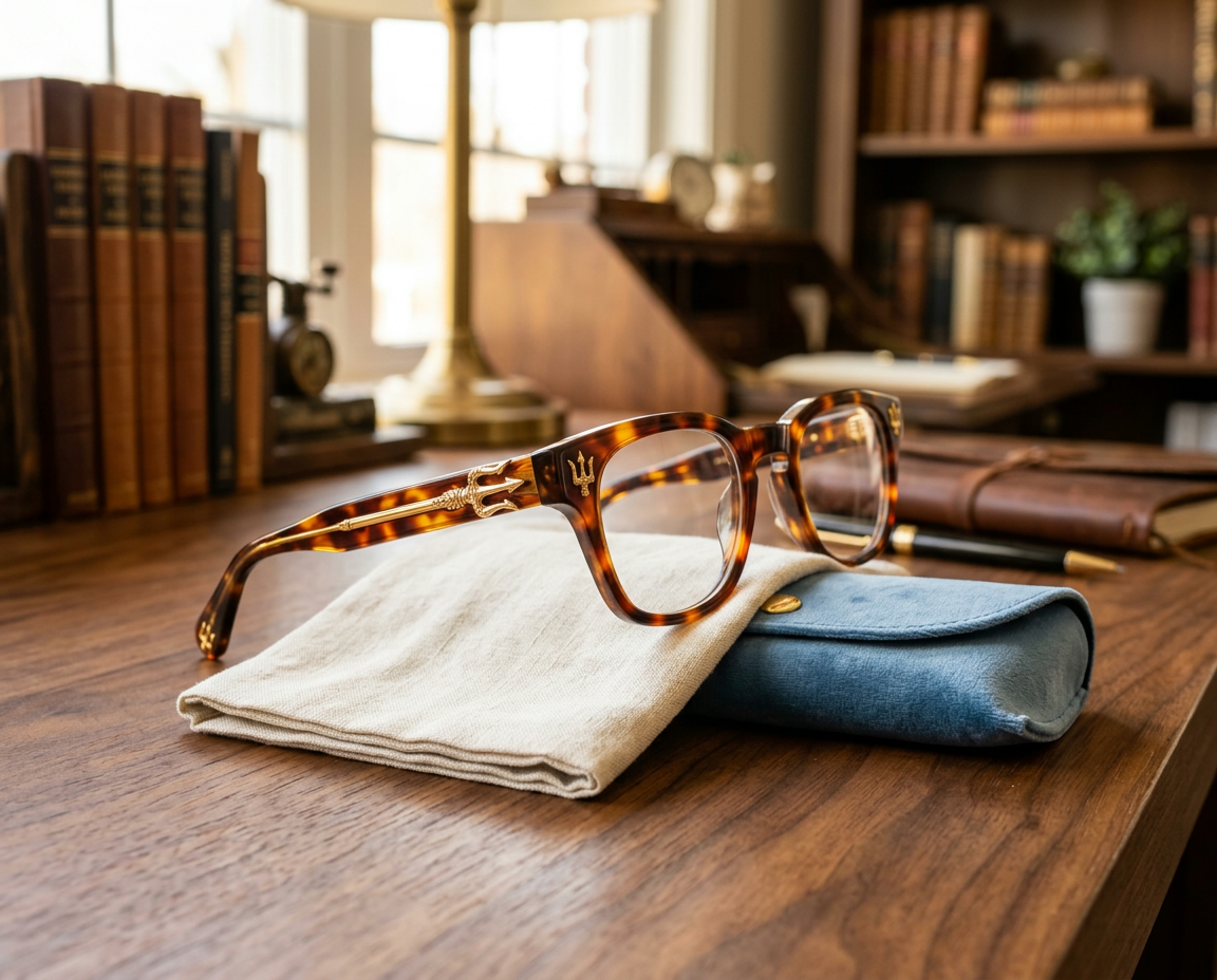 Luxury Tortoise-Shell Eyeglasses