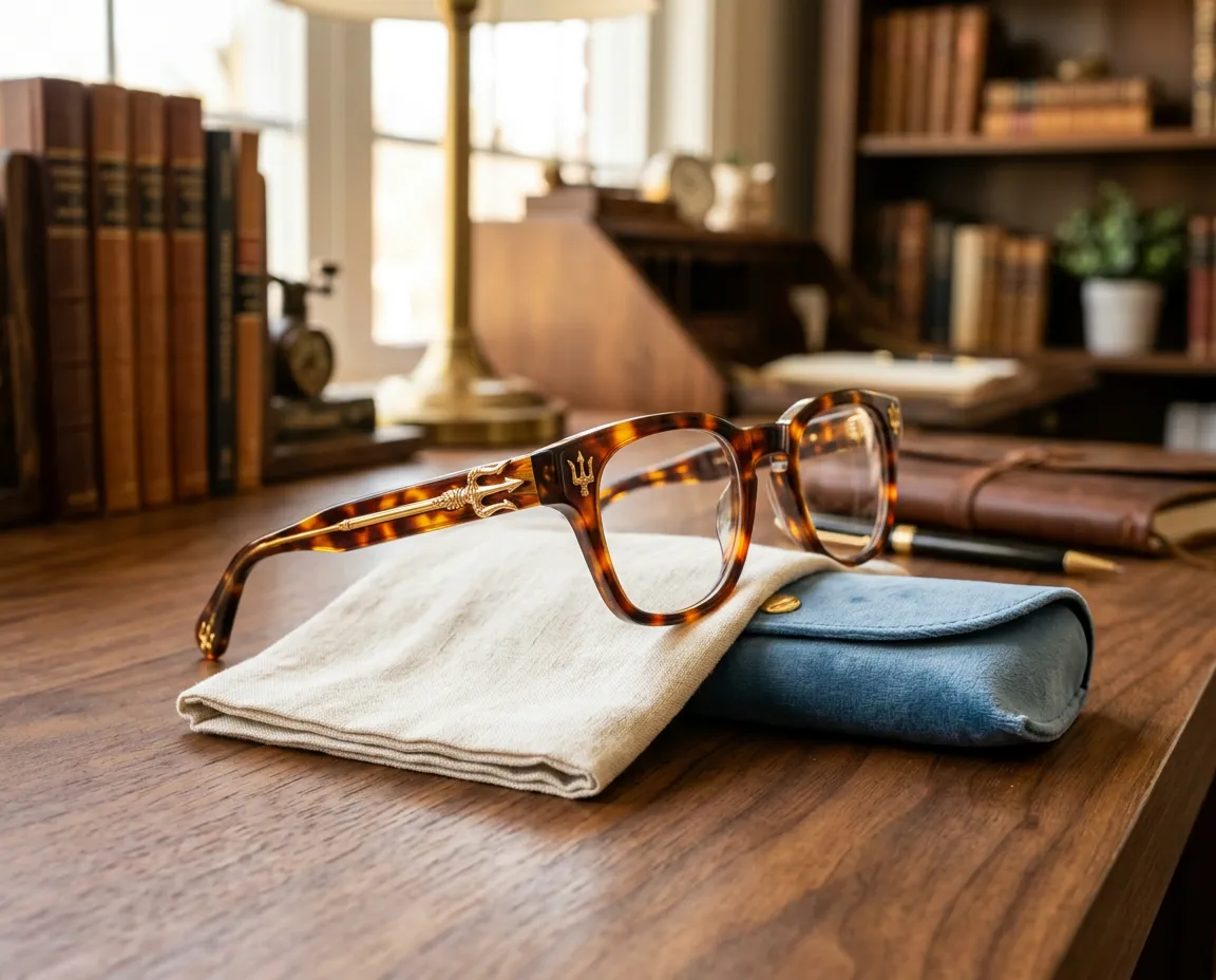 Luxury Tortoise-Shell Eyeglasses